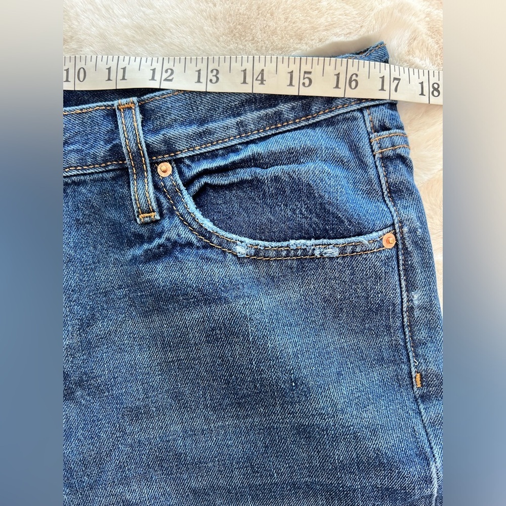 BDG Vintage Boot Cut Button Fly Cropped Jeans Size 32 - Picture 8 of 10